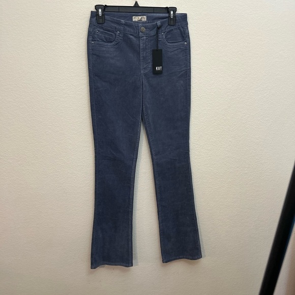 NWT KUT From The Cloth Size 0 Natalie Bootcut Corduroy Pants - Picture 1 of 11